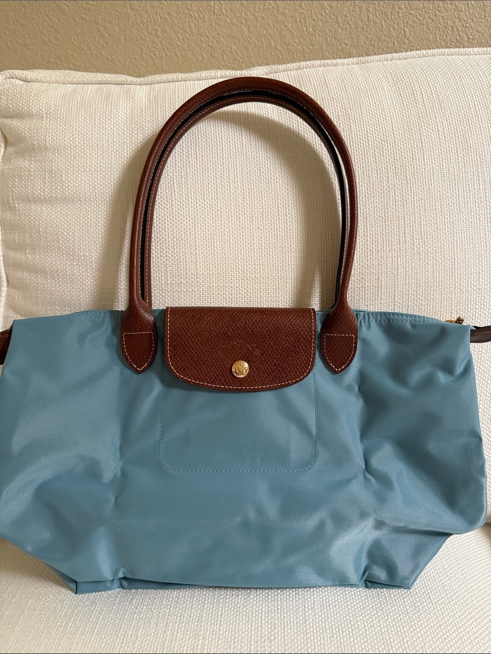 Longchamp Elegant Blue Tote Bag